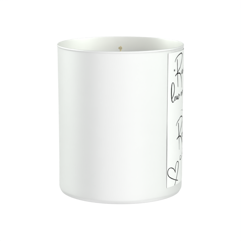 Funny Sassy Adult Humour 200g White candle ‘Sandy Bay'