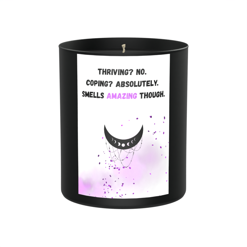 Coping Candle 200g Black Candle ‘Dark Noir’