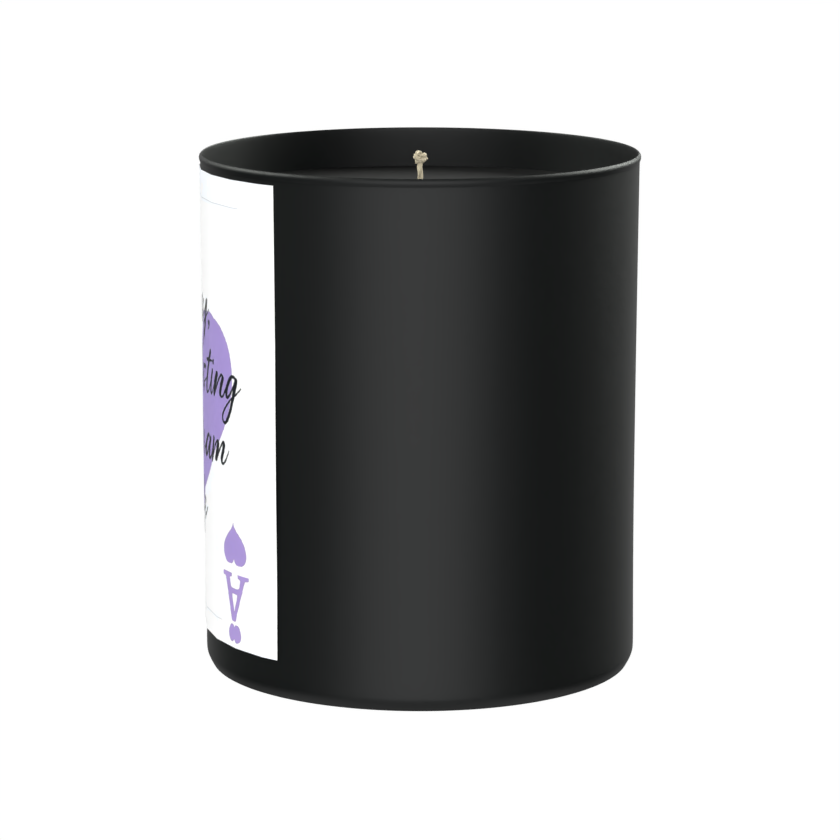 Busy Manifesting My Dream Life 200g Black Candle ‘Dark Noir’