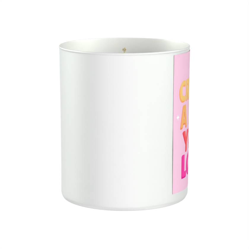 Create a Life You Love 200g White candle ‘Sandy Bay'