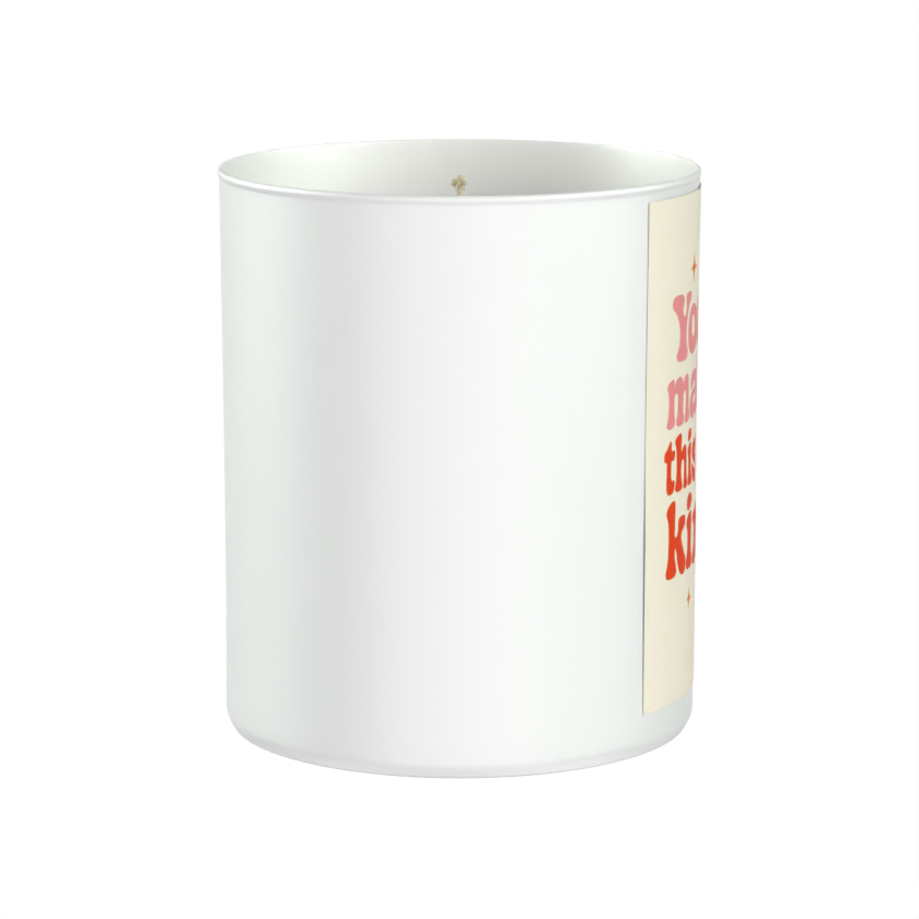 You make this world kinder. 200g White candle ‘Sandy Bay'