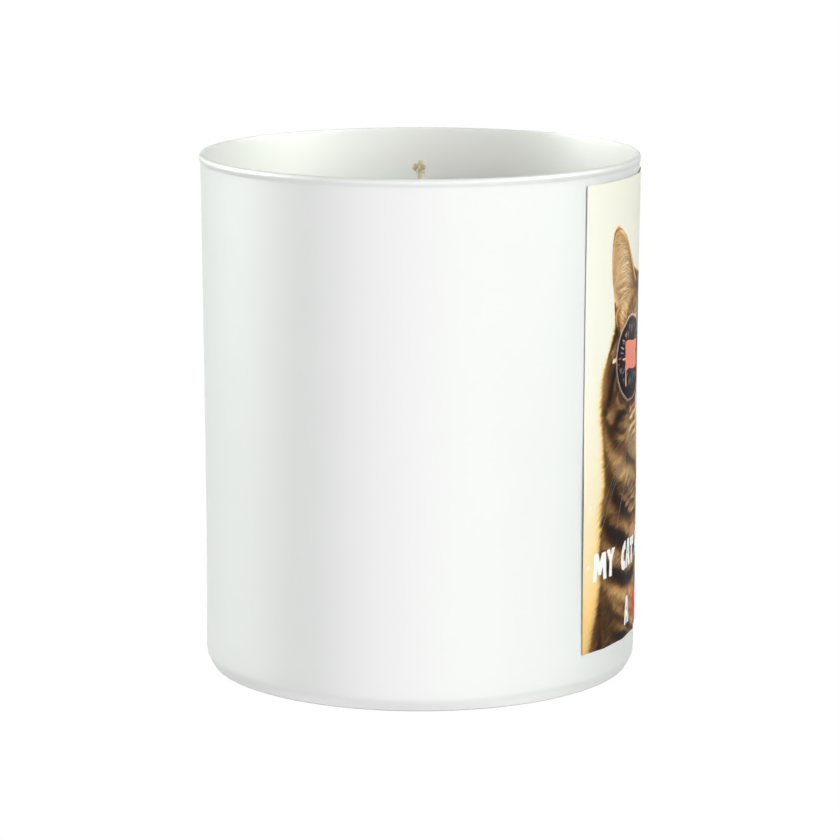My Cat Said You’re a Red Flag 200g White candle ‘Sandy Bay'