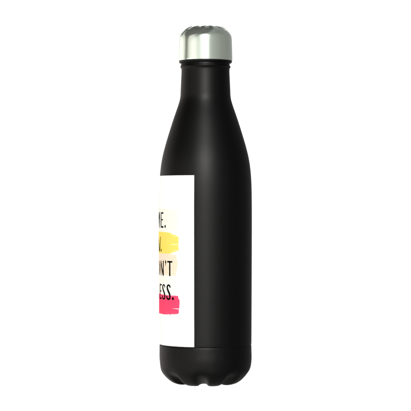 I Came. I Saw. I Couldn't Care Less -Classic 50cl Thermos Black Bottle