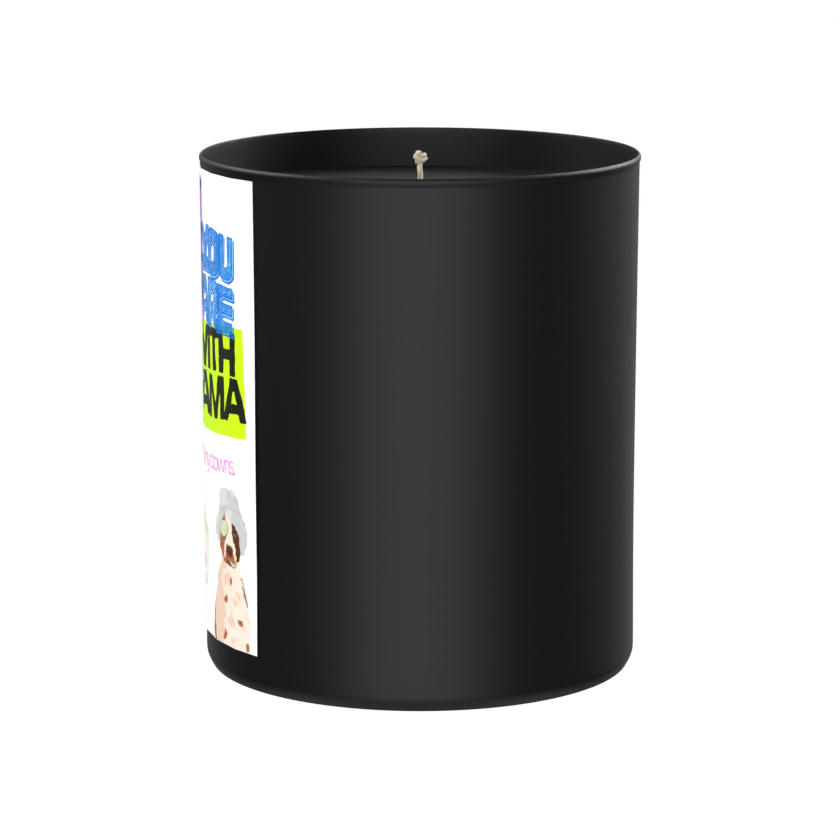Done with the drama 200g Black Candle ‘Dark Noir’