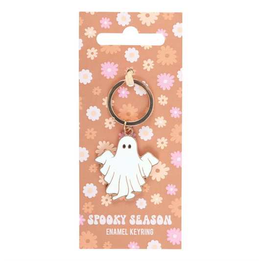 Ghost Keyring | Cute Spooky Halloween Gift UK