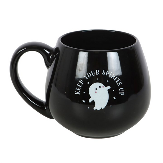 Keep Your Spirits Up Ghost Mug | Cute Halloween Mug 500ml