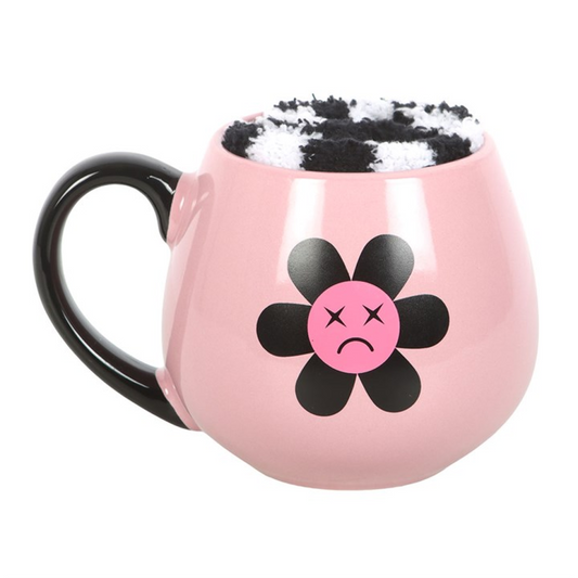 Sad Flower Mug & Socks Gift Set | Alternative Gift UK