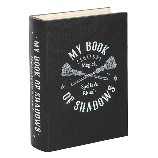 My Book of Shadows – Witchy Book Shaped Storage Box