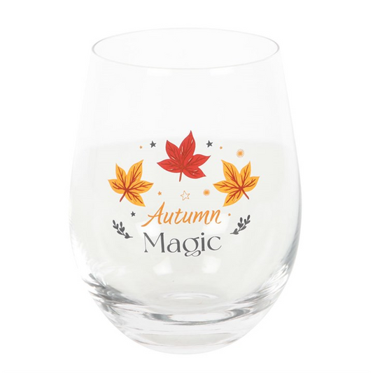 Autumn Magic Glass | Celestial Autumn Glassware UK