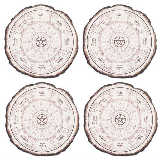 Wheel of the Year Coaster Set