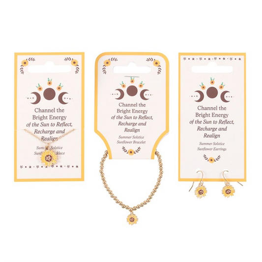 Set of 18 Summer Solstice Jewellery Pieces on Display