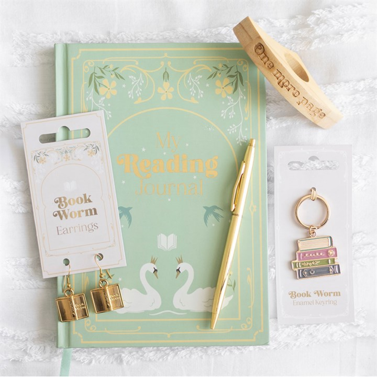 Book Worm Keyring