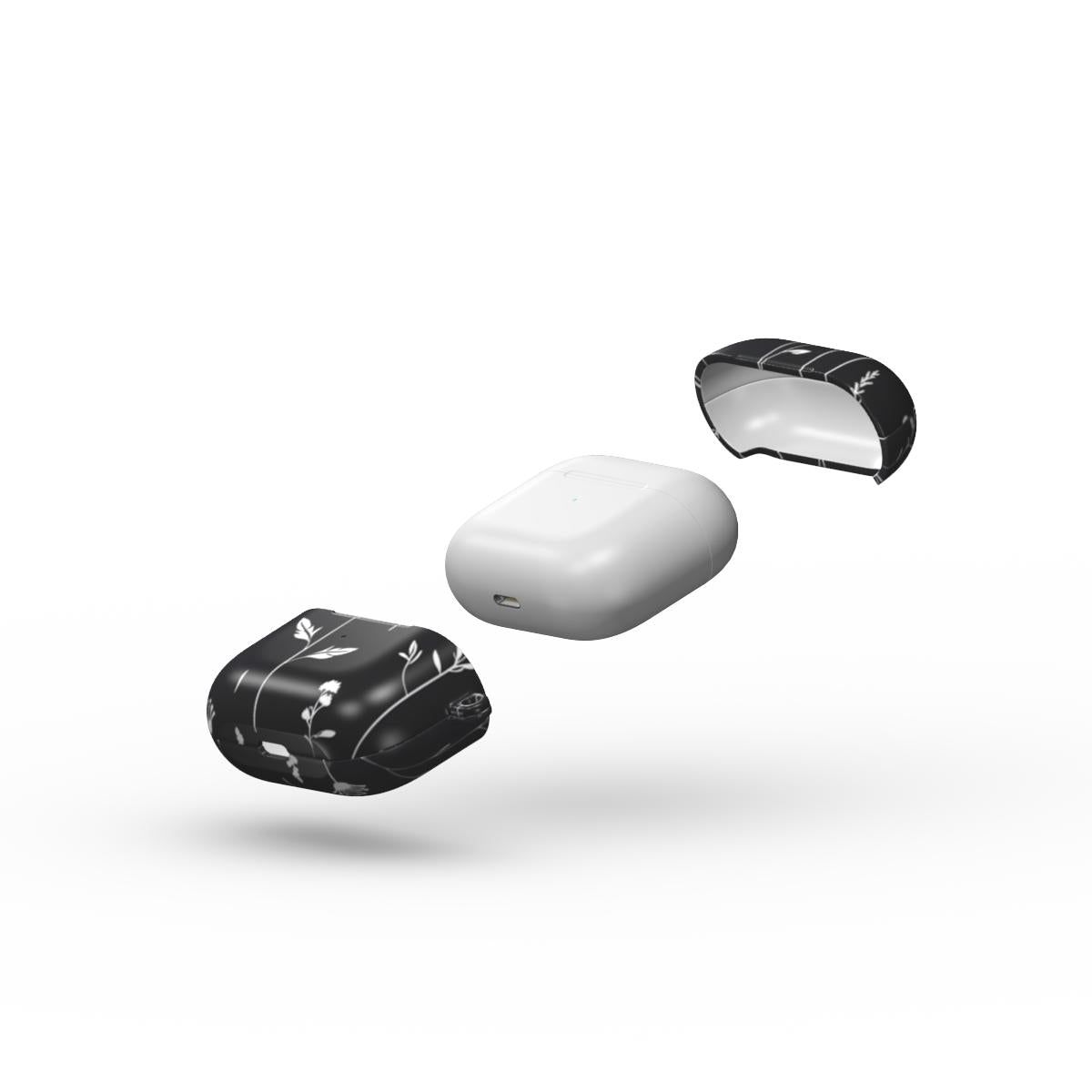 Midnight Meadow Apple AirPods Tough Case