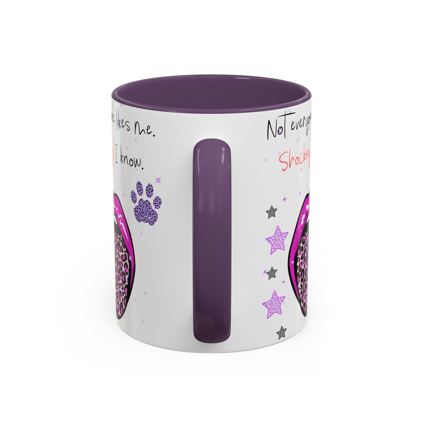 Sassy Accent Coffee Mug, Funny Coffee Cup, Cat Lover Gift, Unique Mug for Pet Owners, Birthday Gift for Her