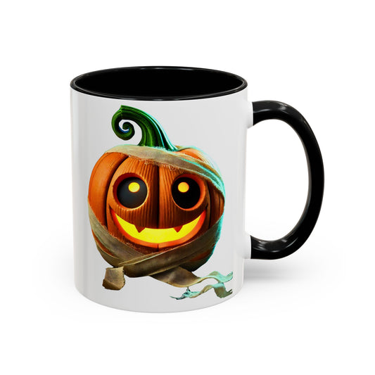 Mummy's Favourite.... Little Nightmare Pumpkin Accent Coffee Mug (11, 15oz)
