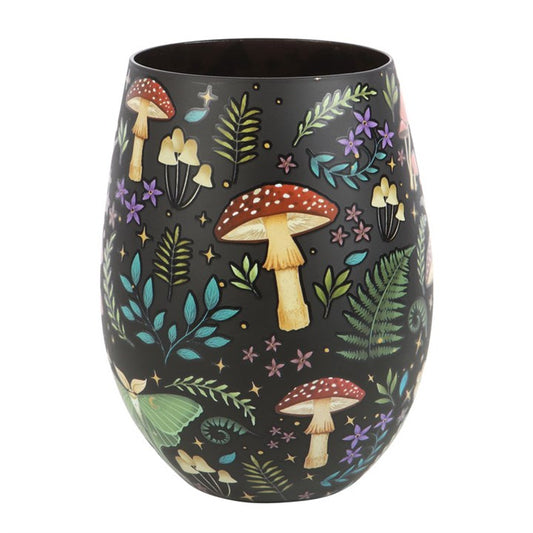Dark Forest Stemless Glass | Gothic Woodland Gift UK