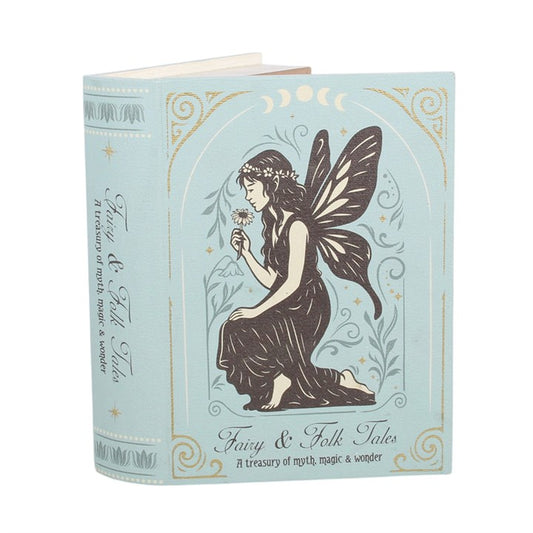 Fairy & Folk Tales Book Shaped Storage Box – Vintage Style