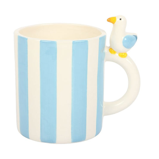 Seagull Mug | Coastal Seaside Gift 370ml UK