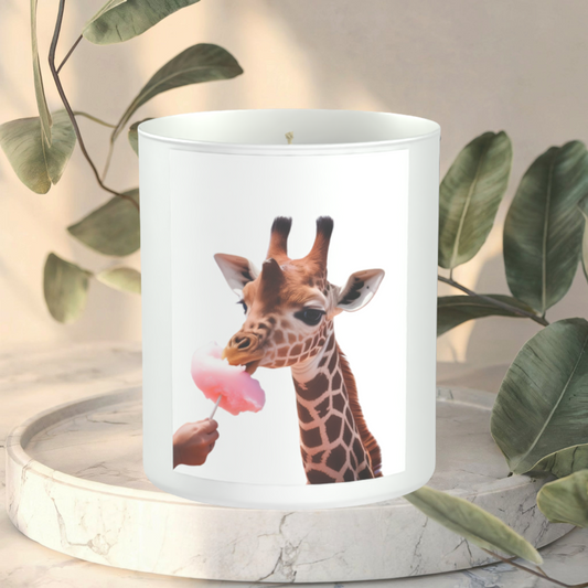 Giraffe Candle | Funny Giraffe Gift for Animal Lovers