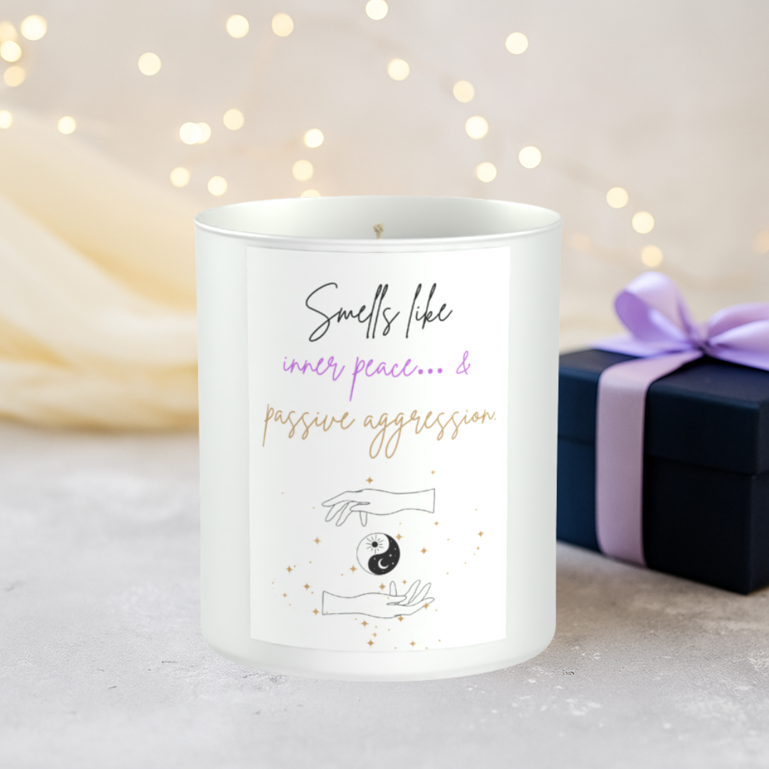 Smells Like Peace 200g White candle ‘Sandy Bay'