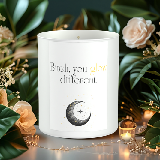 Glow Different 200g White candle ‘Sandy Bay'