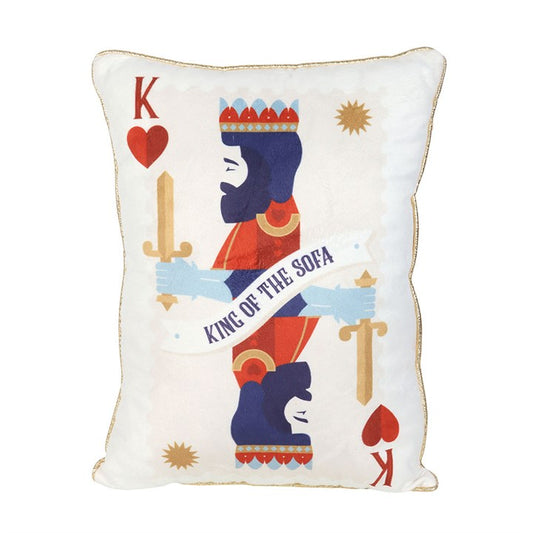 King of the Sofa Cushion – Funny Gift