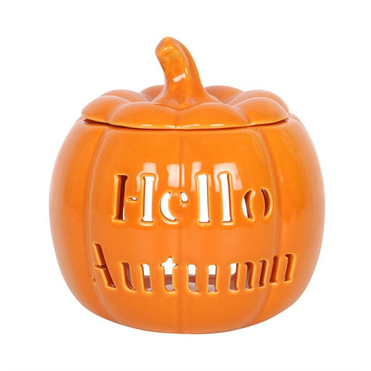 Hello Autumn Pumpkin Oil Burner & Wax Melt Burner