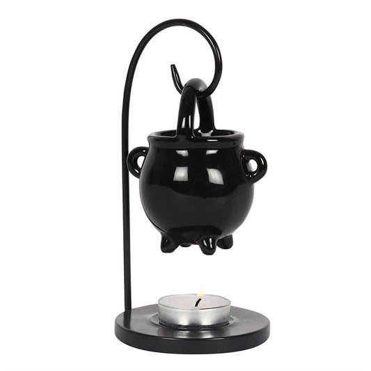 Hanging Cauldron Oil Burner | Witchy Home Décor