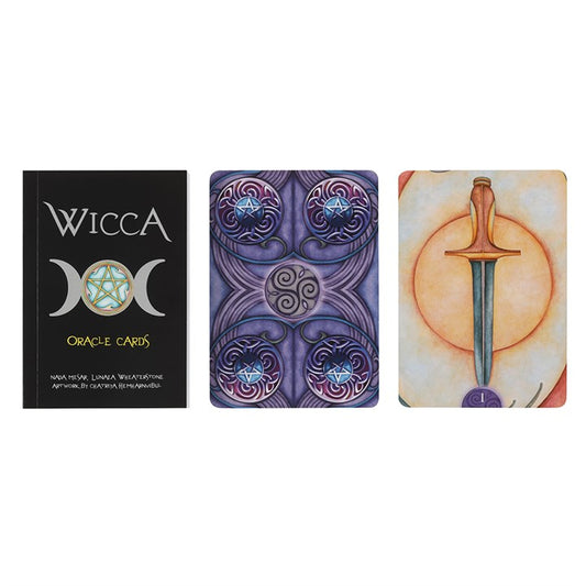 Wicca Oracle Cards – 33-Card Divination Deck & Guidebook