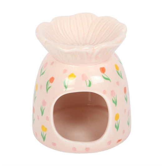 Tulip Oil Burner & Wax Melt Warmer | Floral Gift