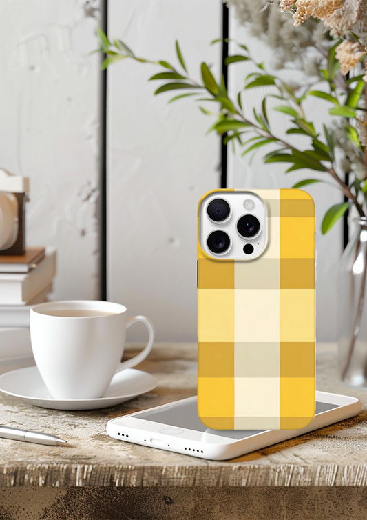 Sunshine Check Tough Case For I Phone