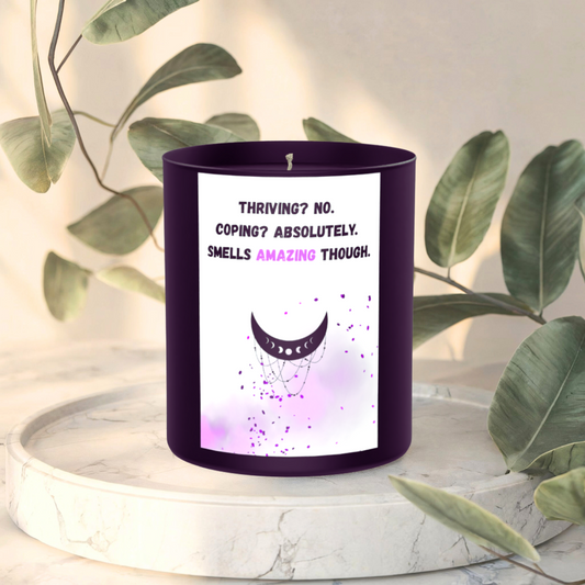 Coping Candle 200g Black Candle ‘Dark Noir’
