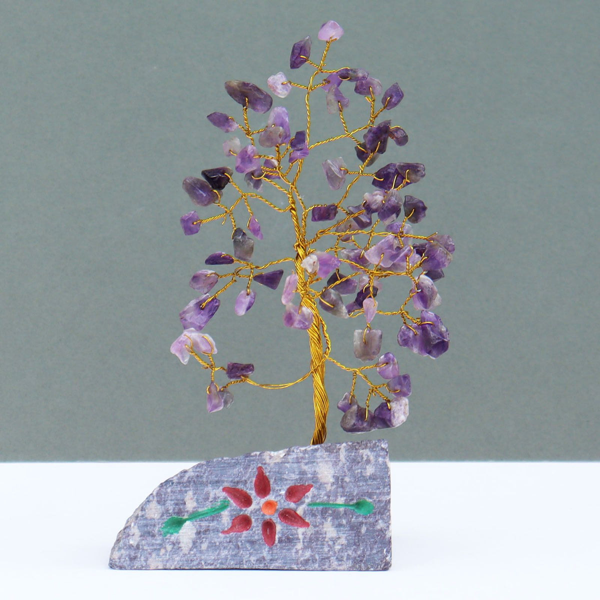 Amethyst Gemstone Tree – 80 Stone Crystal Tree