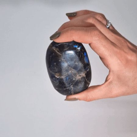 Madagascar Labradorite Tombstone Crystal – 50–70mm