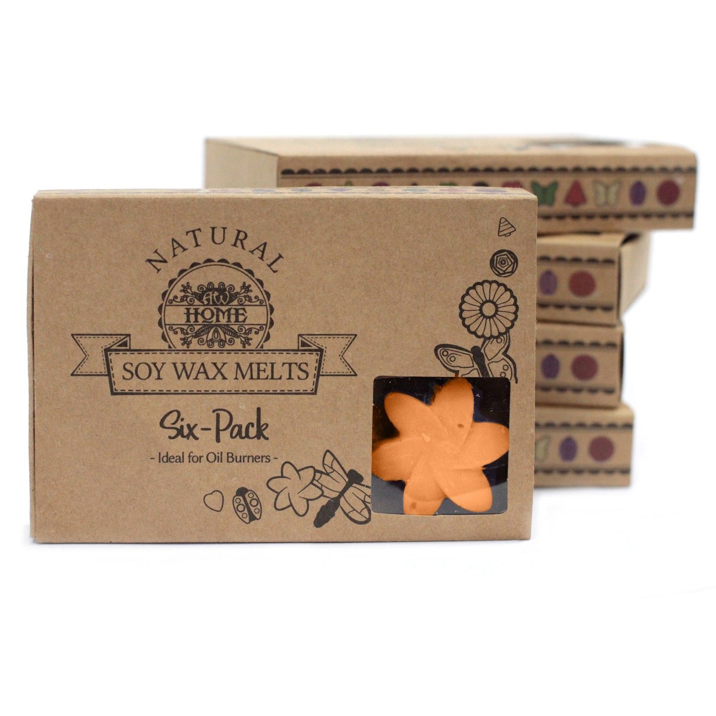 Box of 6 Wax Melts - Mango Fruits