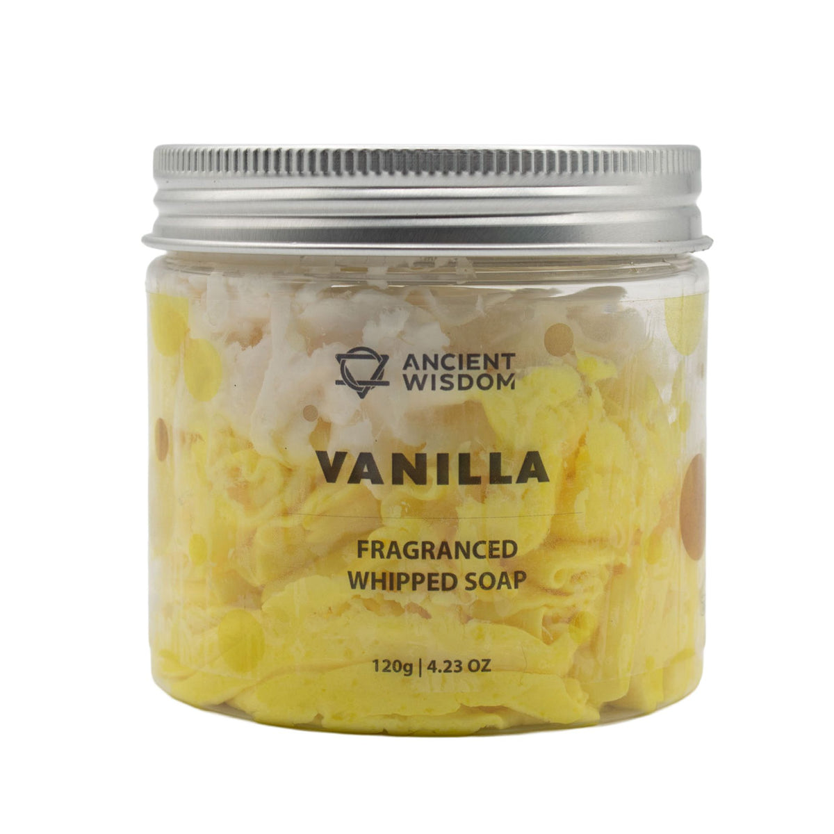 Vanilla Whipped Soap 120g – Creamy Vanilla