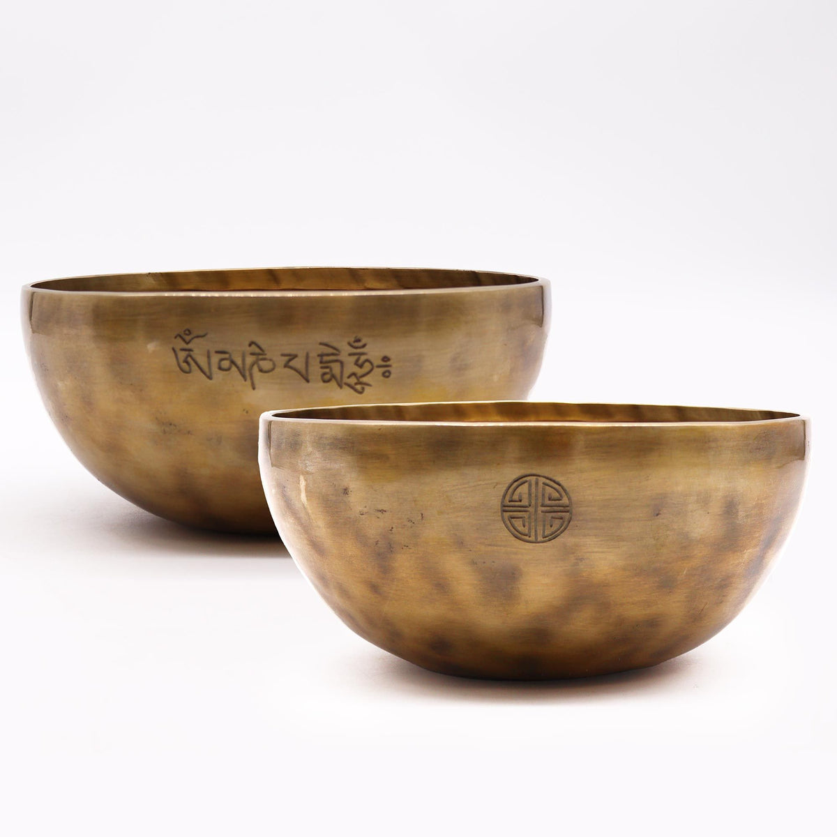 Extra Large Nepalese Moon Singing Bowl – 22cm, Approx. 1450g