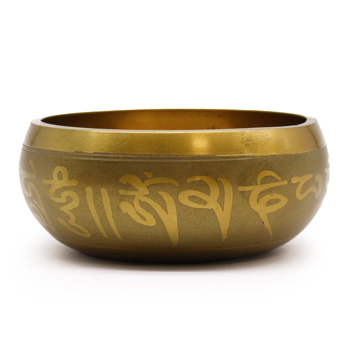 Ganesh Brass Singing Bowl – 11cm Meditation Sound Bowl