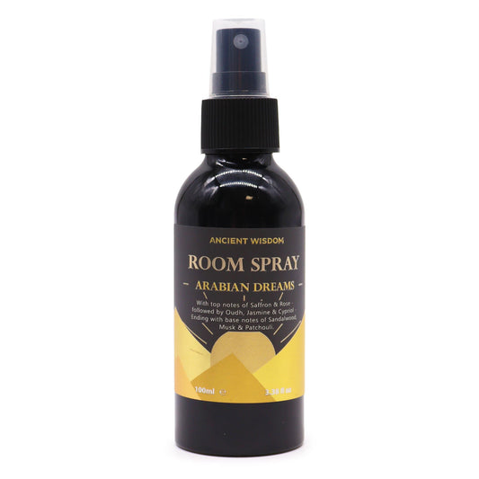 Arabian Dreams Room Spray – Luxury Oud & Saffron Home Fragrance 100ml
