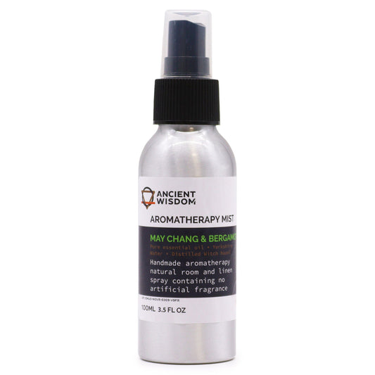 May Chang & Bergamot Aromatherapy Room Mist – Essential Oil Spray