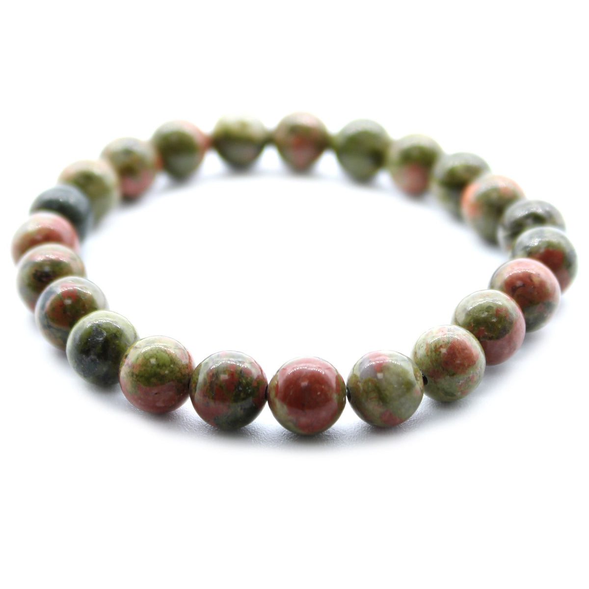 Green Jasper Crystal Bracelet – Grounding & Harmony