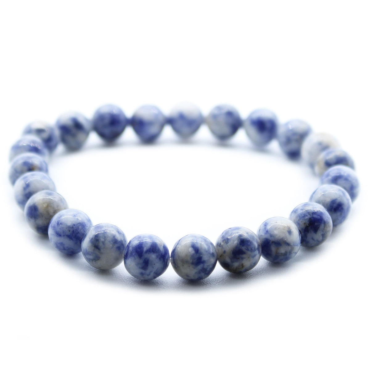 Sodalite Power Bracelet – 8mm Gemstone Beads