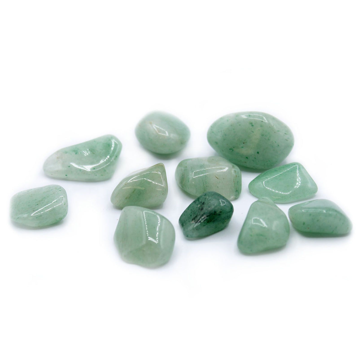 Aventurine Tumbled Stones – Pack of 24, 20–30mm