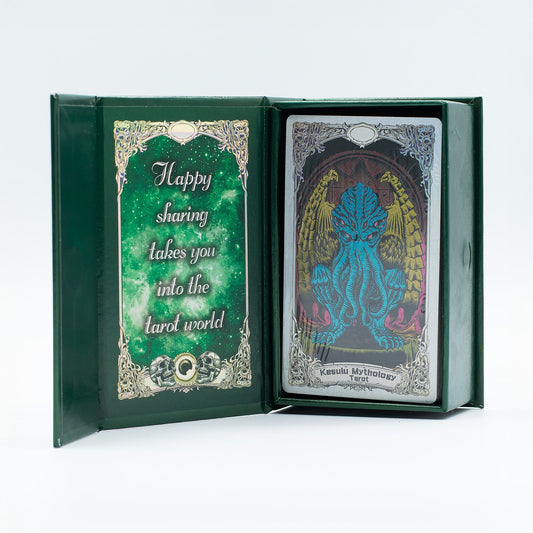 Kesulu Mythology Foil Tarot Cards with Guidebook