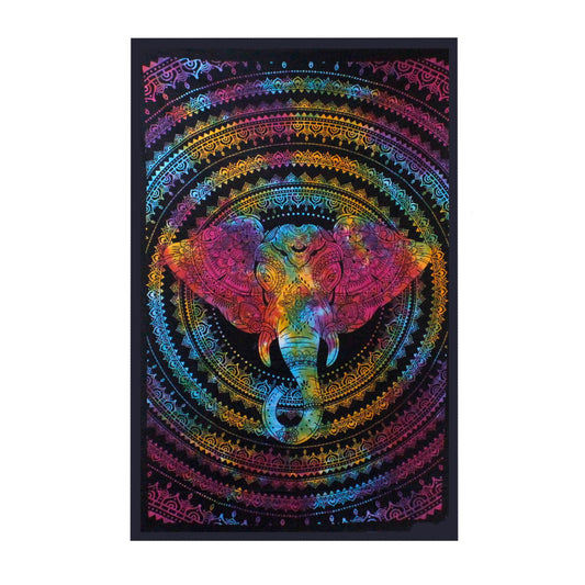 Elephant Mandala Wall Hanging & Bedspread | Zeena Moon