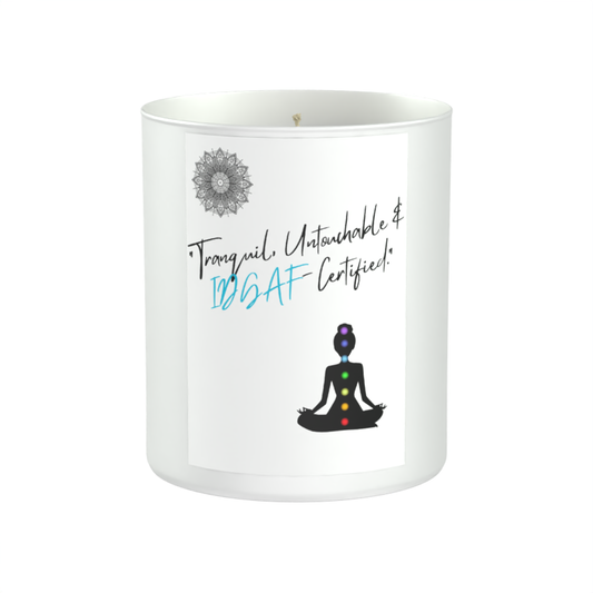 Untouchable & IDGAF Candle | Funny Self Care Gift