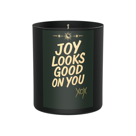 Joy Looks Good on You 200g Black Candle ‘Dark Noir’
