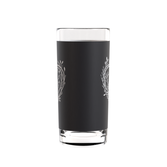 Gothic Heart Highball Glass | Gothic Gift UK