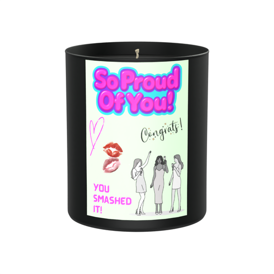 So proud of you.200g Black Candle ‘Dark Noir’