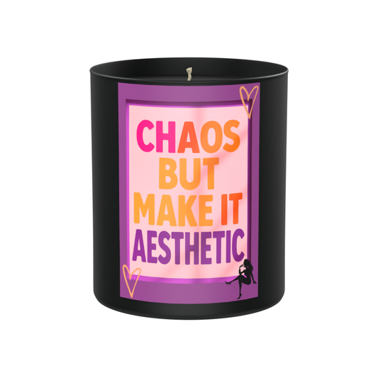 Chaos but make it 200g Black Candle ‘Dark Noir’